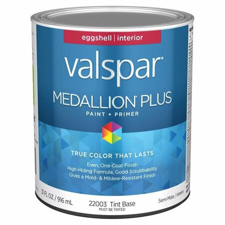 VALSPAR 1 qt. Medallion Plus Acrylic Latex All Purpose Paint & Primer, Tint 028.0022003.005